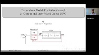 2. Output and state based Linear MPC | Data-driven Model Predictive Control