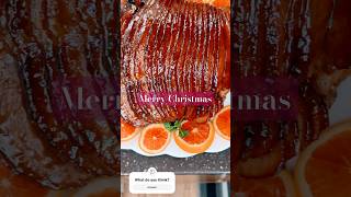 Best Christmas Glazed Ham Recipe for Your Holiday Table! #ham #Glazed