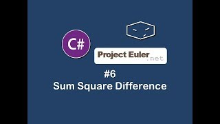 proj euler #6 sum square difference in c#