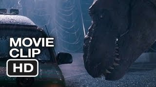 Jurassic Park 3D Movie CLIP - T-Rex Attack (1993) - Steven Spielberg Movie HD