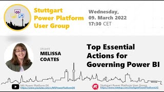 Top Essential Actions for Governing Power BI with Melissa Coates