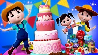 szczęśliwy urodziny piosenka | świętowanie urodzin | piosenki urodzinowe dla dzieci | Happy Birthday