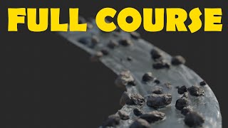 Blender Procedural River [FULL COURSE]