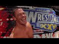 Raw A showdown between The Rock, John Cena and The Miz