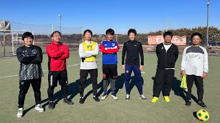 年末蹴り納めフットサル2024@多摩川球’s倶楽部〜おじvs若手前半〜