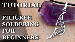 Russian Filigree soldering for beginners