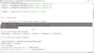 Python Average Three Numbers After