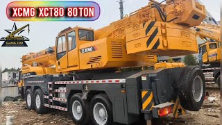 XCMG XCT80 80 TON CRANE  #heavyequipment #heavymachinery #xcmg