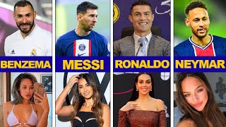 Football Players WIVES & GIRLFRIENDS (WAGs)! 😍 | Messı,Ronaldo,Neymar | Football Data FC