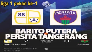 Hasil Akhir Pertandingan - Barito Putra VS Persita Tangerang | BRI Liga 1 2023/2024