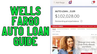 Wells Fargo Auto Loan: Everything you NEED to know