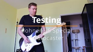 Test of HOHNER HS SPECIAL Stratocaster - can cheap guitar sound good without tons of equipment?