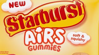 trying the Starburst air gummies