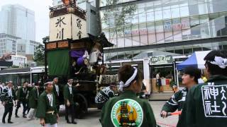 平成27年、赤坂氷川神社例大祭、御神幸祭4。