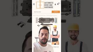 CR Laurence CRL Overhead Concealed (OHC) Closer Installation Tip #shorts #doors #repair #locksmith