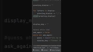 How to write a comment in Python? #shorts