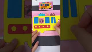 Parent Child Handmade | Handmade Stickers, Easy To Operate | # Diy Tutorial # Folding