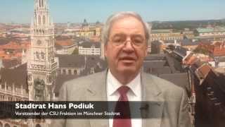 Herr Podiuk, die CSU startet eine U-Bahn-Offensive. Was haben Sie vor?