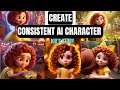 How to CREATE AI CONSISTENT CHARACTER with Microsoft bing AI in 2 mins.