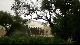 somasila sivalayam temple in flood water