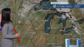 Monday Midday Forecast - November 22nd, 2021