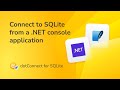 Connect SQLite with C#
