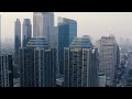 jakarta indonesia in 4k by drone amazing view of jakarta indonesia