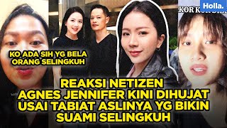 REAKSI NETIZEN AGNES JENNIFER KINI DIHUJAT USAI TABIAT ASLINYA YG BIKIN SUAMI SELINGKUH