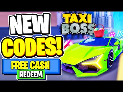 *NEW* ALL WORKING CODES FOR Taxi Boss IN APRIL 2024! ROBLOX Taxi Boss CODES