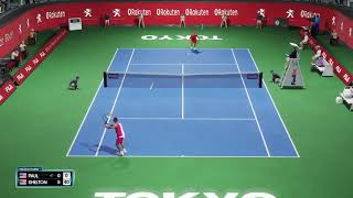 Paul T. vs Shelton B. [ATP 23] | AO Tennis 2 Gameplay #aotennis2 #wolfsportarmy