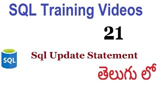 SQL UPDATE Statement , sql videos in Telugu 21