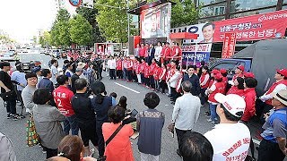 2018년6월2일 자유한국당 인천 남동 모래내시장 유세 및 방문인사