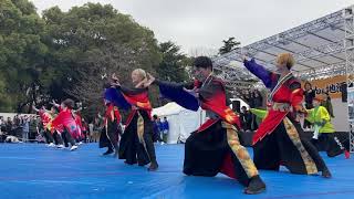 寿豪『南中ソーラン』【第1部】／おでん＆地酒フェス（2024/01/20）@上野恩賜公園 噴水前広場