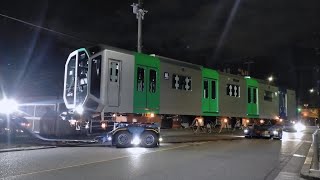 大阪メトロ400系 406-02の陸送