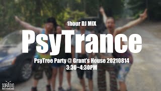 【PsyTance】1hour DJ MIX PsyTree Party @ Grant's House 20210814