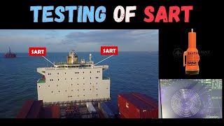 SART TESTING ON SHIP