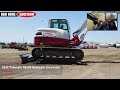 2022 takeuchi tb290 hydraulic excavator