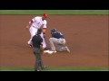 mil@cin pena catches gennett stealing second