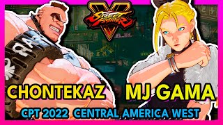 SFV 🥊 Chontekaz (ABIGAIL) VS MJ Gama (CAMMY) 🥊 スト5  🥊 SF5 🥊 Street Fighter 5