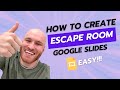Make an ESCAPE ROOM in Google Slides EASY