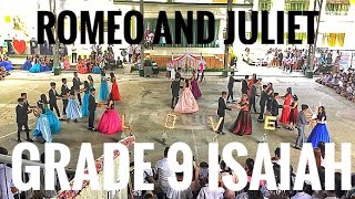 Romeo and Juliet of Grade 9 Isaiah at Parada National High School