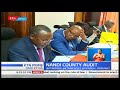 Nandi Governor Stephen Sang grilled on financial status on the county