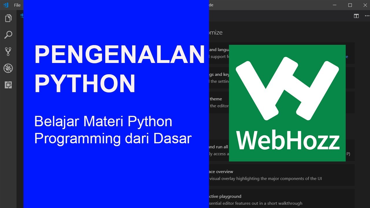 Belajar Python Pengenalan Youtube