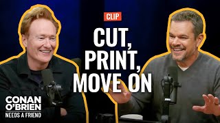 Matt Damon Wasn’t Exempt From Clint Eastwood’s One-Take Policy | Conan O'Brien Needs A Friend