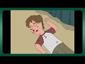 Peter Beats Up The Neighbor's Kid, Kyle | Family Guy