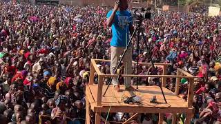 Rose Muhando performing during our crusade in Kigoma Tanzania July 2021