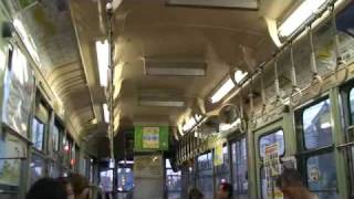 私的サウンドバム＠函館「函館市電車内の風景・揺れる手すり」