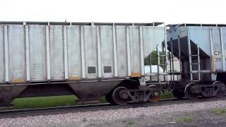 Canadian Pacific Railroad with DM \u0026 E Locomotives