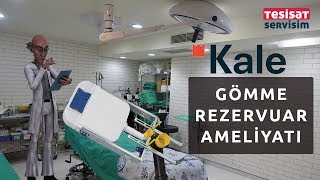 KALE GÖMME REZERVUAR SİFON SU KAÇIRIYOR