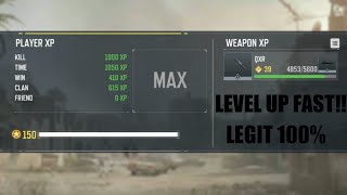 HOW TO LEVEL UP YOUR GUN FAST! (1060p 60fps)